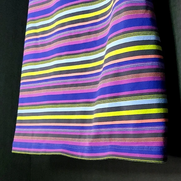 Rare Lululemon Strappy Power Y Tank Top - Size 8 (New Condition) Y2K Stipes - Picture 4 of 10